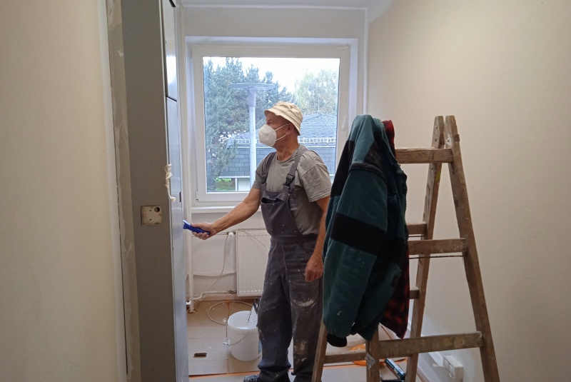 Novinky / Pomohli sme vymaľovať zariadenie pre seniorov Úsmev - foto Novinky / Pomohli sme vymaľovať zariadenie pre seniorov Úsmev - foto