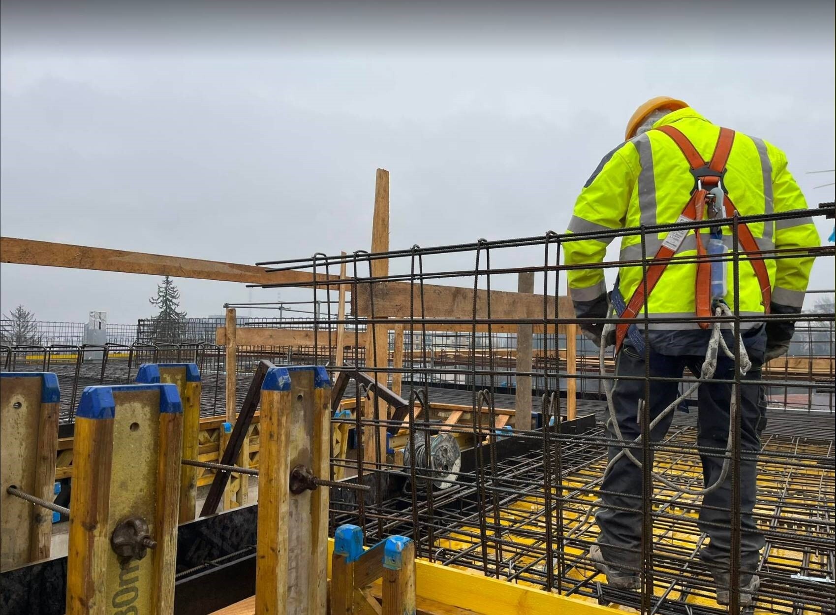 ODU-trade zrealizovala betonáže na 6. poschodí Ružičkovho domu